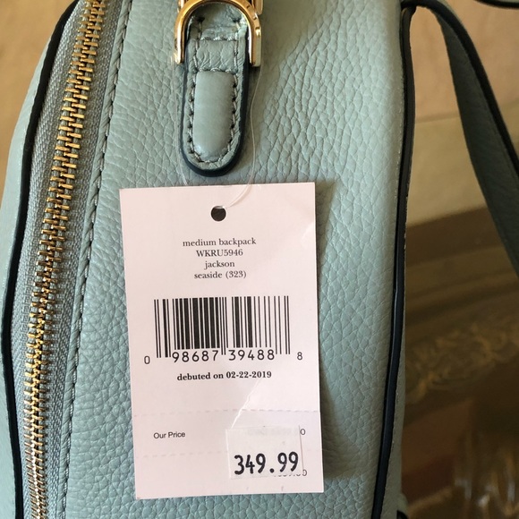 NWT Kate Spade md Jackson leather backpack - Picture 5 of 8